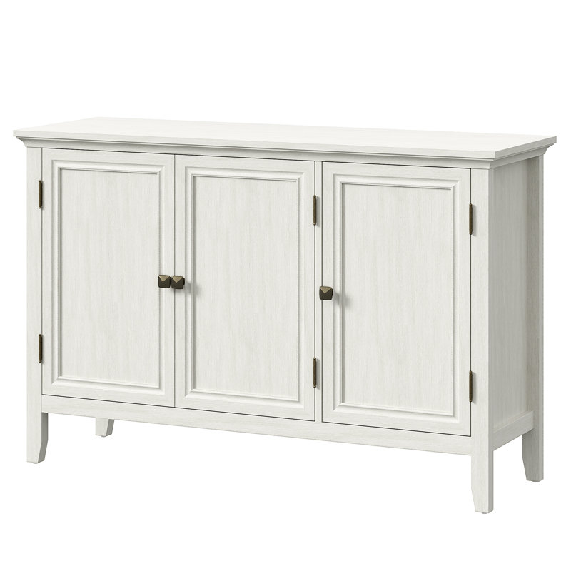 August Grove® 3-Door Buffet Cabinet With Adjustable Shelves | Wayfair